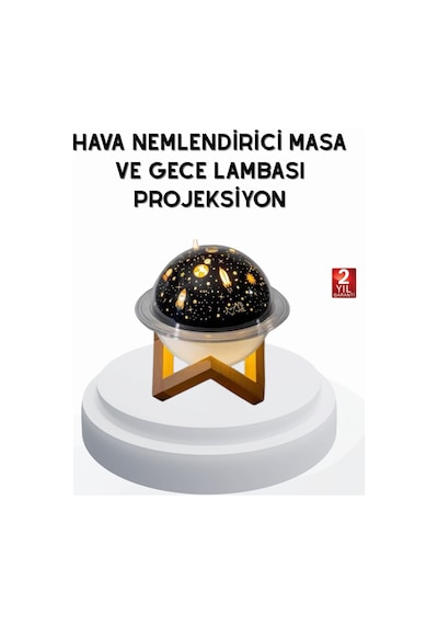 Usb - 896 - Mini Hava Nemlendirici Ve Projeksiyon Lamba Tnabilir, Sessiz, Dekoratif - Csmo-tex - Aromaterapi Cihazı