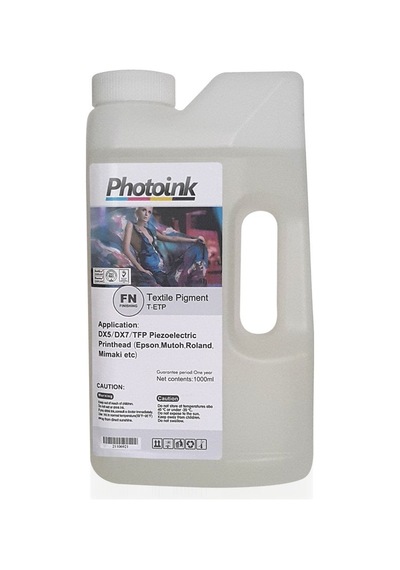 Inktec Epson Piezo Tfp Dx5 Dx7 Uyumlu Finishing Tekstil Solüsyonu 1 Litre T-etp 654.4.4.4.00.807