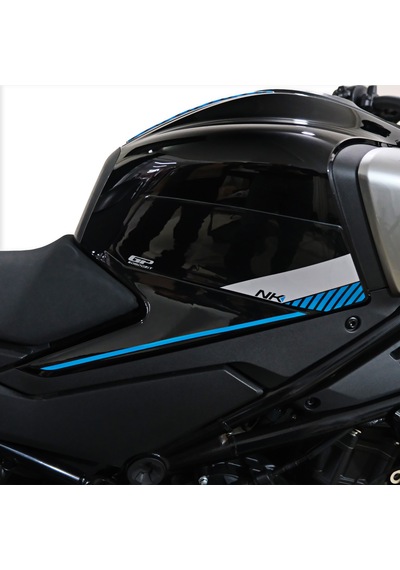 GP Kompozit CF Moto 450 NK 2024 Uyumlu Tank Pad Mavi