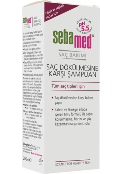 Saç Dökülmesine Karşı Şampuan 200 Ml Diğer