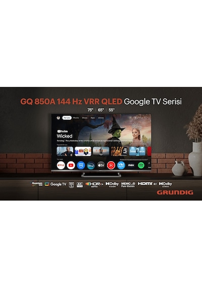 Grundig 75 GQ 750A 75" Ultra HD QLED TV