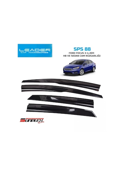 Cam Rüzgarlığı Sunplex Ford Focus 3-4 Hb-sd 2011-2018 4lü Sps88