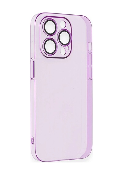 Newface - 886 - iPhone Uyumlu 14 Pro Max Kılıf Armada Lensli Kapak - Csmo-tex - - Mor