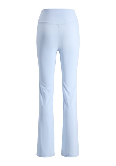 Jack & Jones Kadin Yuksek Bel Yoga Tayti Interlock Kumas Esnek Spor Tayt - 12292391 Skyway