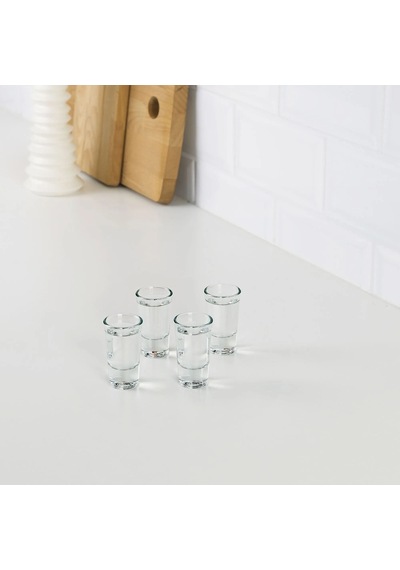 Ikea Fıgurera Shot Bardağı 25 Ml Şeffaf