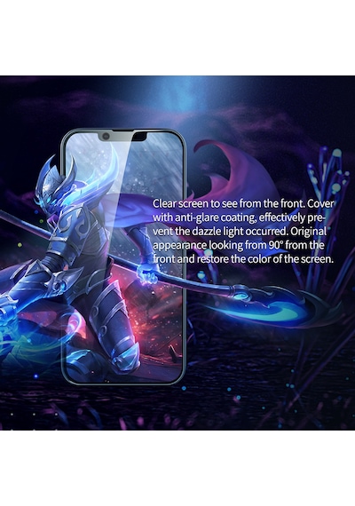 Nillkin Guardian Apple Uyumlu iPhone 14/13/13 Pro Hayalet Privacy Cam Ekran Koruyucu