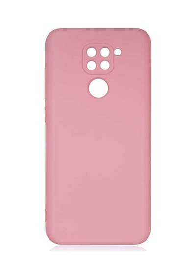 Xiaomi Redmi Note 9 Kılıf Zore Mara Lansman Kapak Pembe Açık