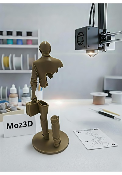 Modern Tasarımlı Figür Stilize İş Adamı Koleksiyon Parçası Diğer