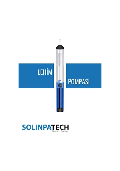 Lehim Sökme Pompası – Ergonomik Gövde, Güçlü Vakum