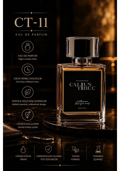 Calius Tibec Ct-11 Kadın Parfüm EDP 50 ML
