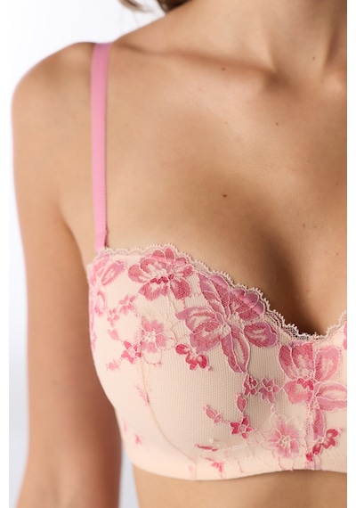 Penti Açık Pembe Lotus Floral Pedli Sütyen Soft Pınk