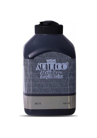 Artdeco Akrilik Boya, 500ml, Siyah 3618