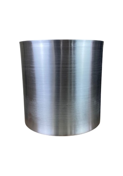 Cihan Çiçekçilik Metalik Galvaniz Saksı 35x35 Paslanmaz Çok Renkli
