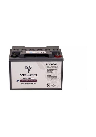 12 Volt 65 Amper Jel Akü Solar Güneş Enerjisi - Volan Akü / 325018663