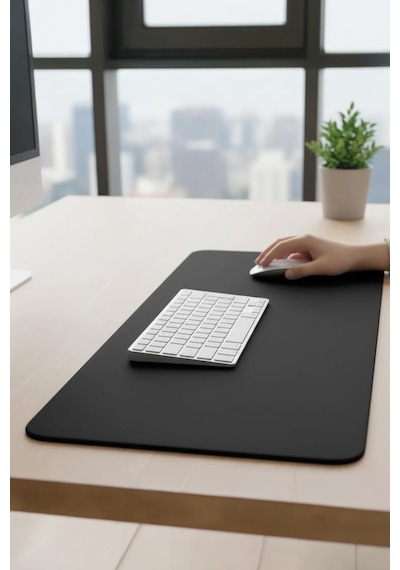 Gaming Oyuncu Klavye Fare Altlığı Kaymaz Taban Mouse Pad Bk 300 800mm Siyah