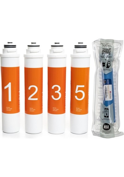 Sulook Waterlife Su Arıtma Cihazı Uyumlu Tak-Çevir 5'Li Filtre Se 533716839