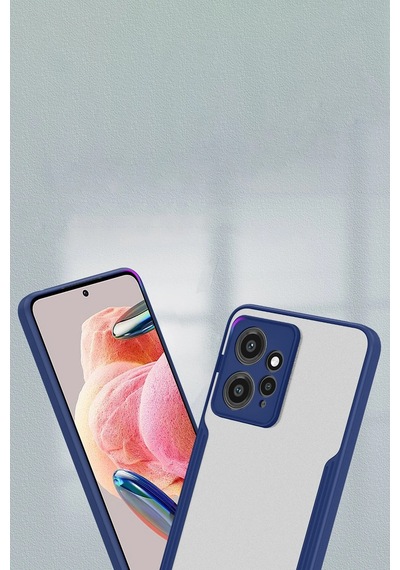 Flzdgnkr Newface Xiaomi Redmi Note 12 4g Kılıf Platin Silikon - Pembe