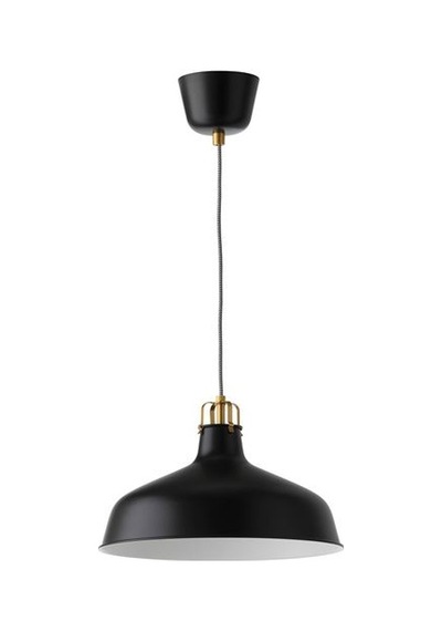 Ikea Ranarp Sarkıt Lamba, Siyah, 38 Cm