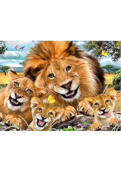 Prime 3d - Aslan Pelüş Ve Selfie 48 Parça Puzzle 15803