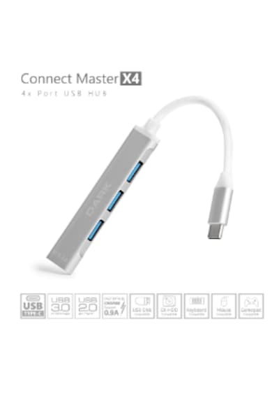 Dark Dk Ac Usb310C Connect Master X4 Usb Type C To 3 Port Usb 2.0