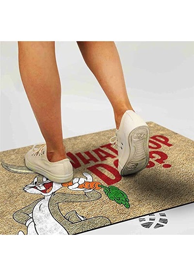Monnhein Tasarımlı Dekoratif Kapı Önü Paspas, Dış Mekan/ev İçi/banyo/mutfak/yatak Odası/giriş Paspasları Wh Genel