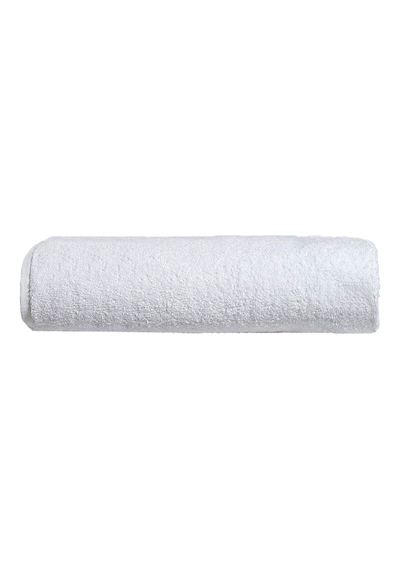 Otel Banyo Havlusu %100 Pamuklu 70x150 Cm Beyaz 20/2 Ring 500 Gr Beyaz