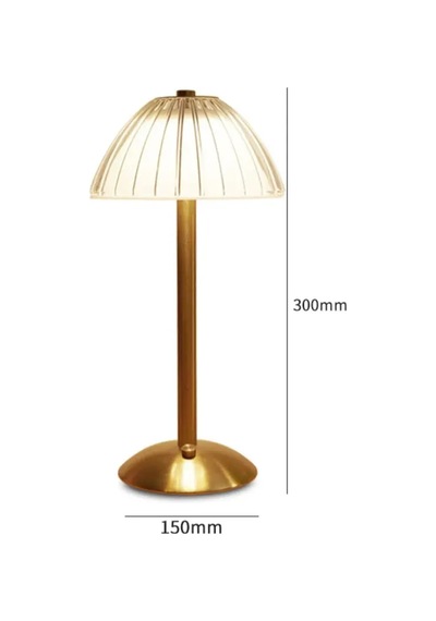 Exenar - Altın - Oval Şapkalı Şarjlı Kristal Masa Lambası Abajurlu Işık Ayarlı Lamba Dokunmatik 3 Renkli Dim Ayarlı Beyaz - Gold Exenar - Altın - Oval Şapkalı Şarjlı Kristal Masa Lambası Abajurlu Işık Ayarlı Lamba Dokunmatik 3 Renkli Dim Ayarlı Beyaz - Gold
