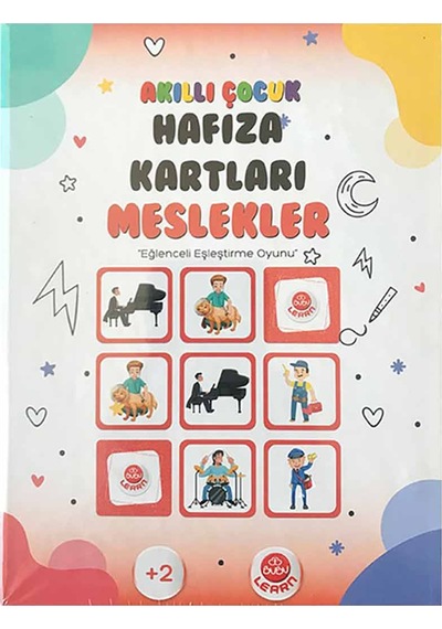 Bubu Akıllı Çocuk Hafıza Kartları Meslekler