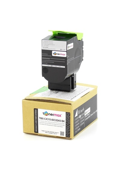 Tonerturk Lexmark 80C8Sk0 Siyah Uyumlu Toner / Cx310 / Cx410 / Cx510