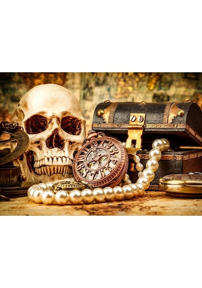 Enjoy 1000 Parça Korsan Kaptanın Masası Puzzle