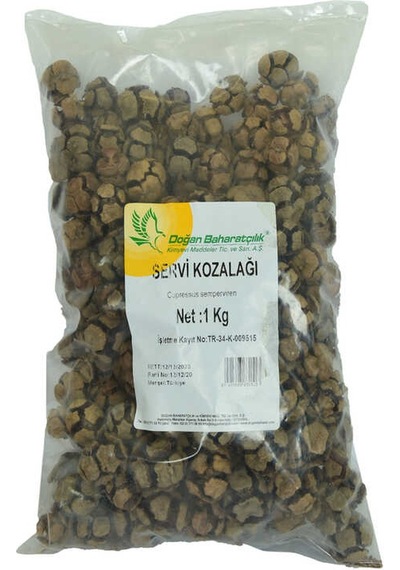 Selvi Kozalağı Doğal 1000 Gr Paket