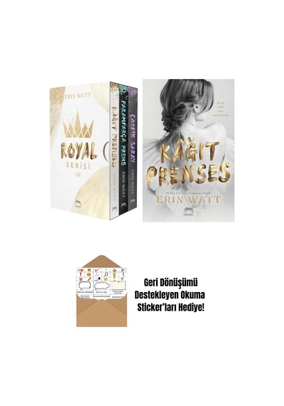 Gerçek Olduğunda + Çatlak Krallık Royal Serisi 6. Kitap + Düşmüş Vâris Royal Serisi 5. Kitap