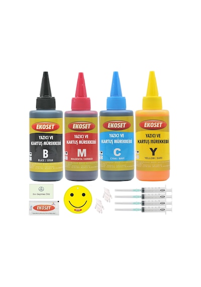 Ekoset HP 364 HP 920 HP 655 Uyumlu 4X100 ML Mürekkep