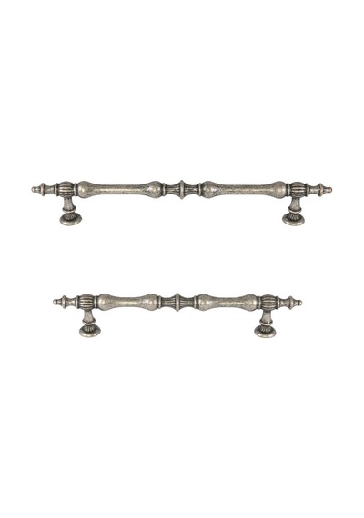 Gürçayhırdavat Gürçay Şehzade Kulp Antik Gümüş 160Mm (2 Adet) (475781688)