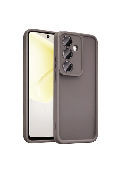 Samsung Uyumlu Galaxy A37 5g Uyumlu Viera Silikon - Gri