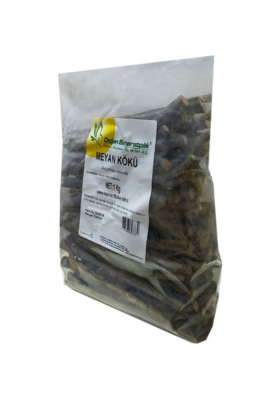 Doğan Baharatçılık Kabuklu Meyan Kökü Çubuk 1 KG