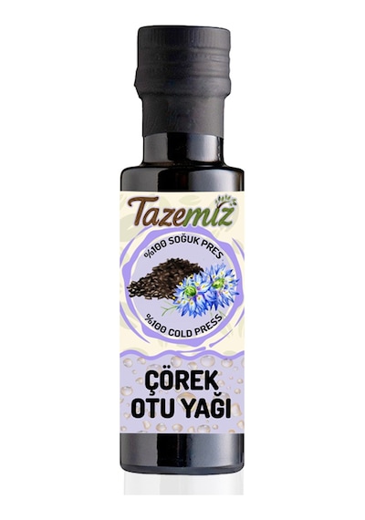 Tazemiz Soğuk Sıkım Çörek Otu Yağı 100 ML