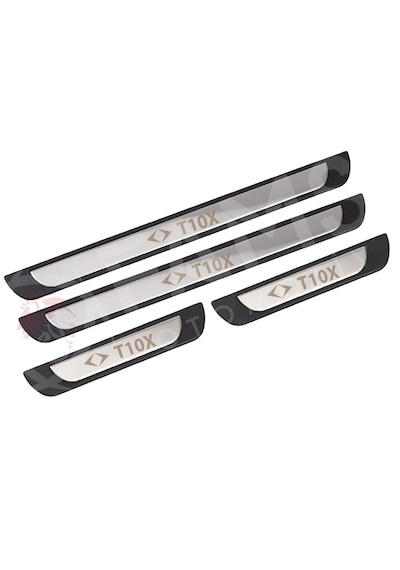 Togg T10x 2022 Krom Kapı Eşiği 4 Kapı P.çelik+abs T10x Yazılı