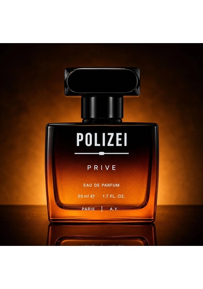 Polizei Prive Erkek Parfüm 50 Ml Edp Kalıcı Maskülen Amber Odunsu Koku Diğer