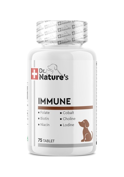 Dr. Nature's Immune Multivitamin Köpek Besin Takviyesi 75 Tablet