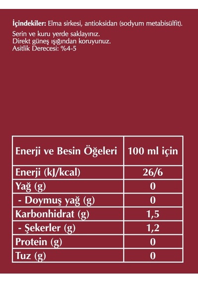 Fersan Elma Sirkesi 1 Lt Pet 77115607