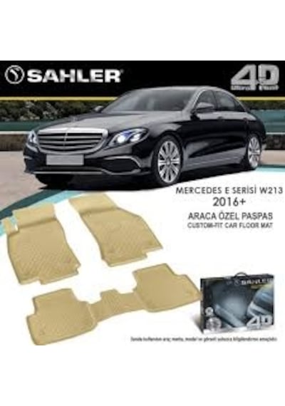 Mercedes E Serisi W213 E200 E200D Havuzlu Paspas Bej Renk