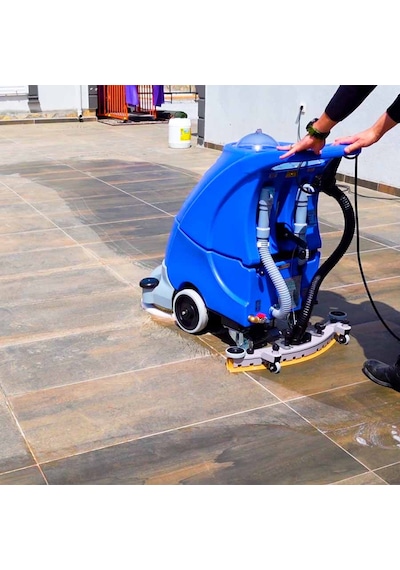 Cleanvac E 3501 Elektrikli Sert Zemin Temizleme Makinesi