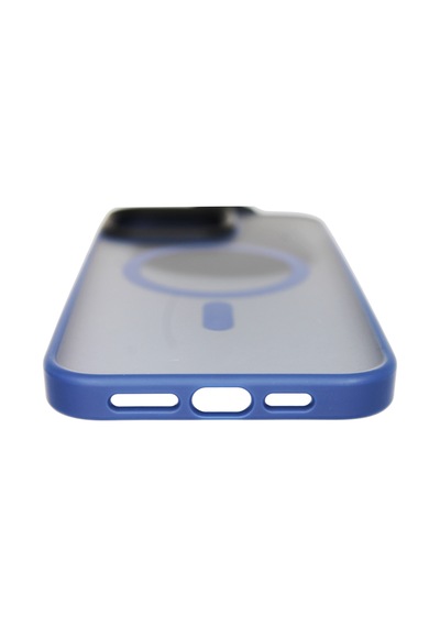 Apple Uyumlu iPhone 14 Pro Max Deep Kılıf Magsafe Şarj Destekli Kamera Korumalı Darbe Önleyici Kılıf Mavi