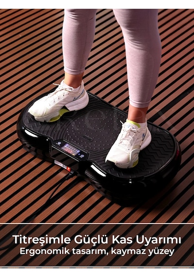 Relax Fit Titreşimli Egzersiz Fitness Aleti Slim 2d Vibration Plate Siyah Relax Fit Titreşimli Egzersiz Fitness Aleti Slim 2d Vibration Plate Siyah