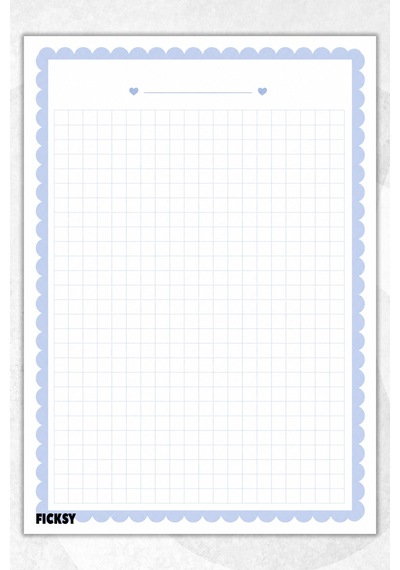 A5 Bloknot Kareli Defter - 50 Yaprak - Memopad - Notepad - Not Defteri - Not Kağıdı - 3910 Çok Renkli