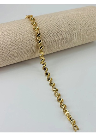 Renk Pirinç Cm Bileklik 17+2 Cm - Kbl0522