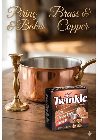 Bakır Ve Pirinç Temizleme Seti Sünger Dahil Bass & Copper İthal Ürün