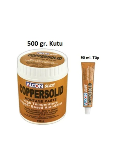 Alcon Coppersolid Bakırlı Montaj Pastası 90 Gr - 500 Gr