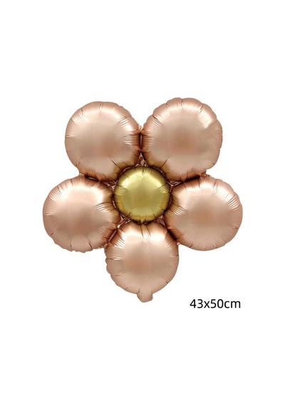 Rose Gold Papatya Folyo Balon 43x50 Cm